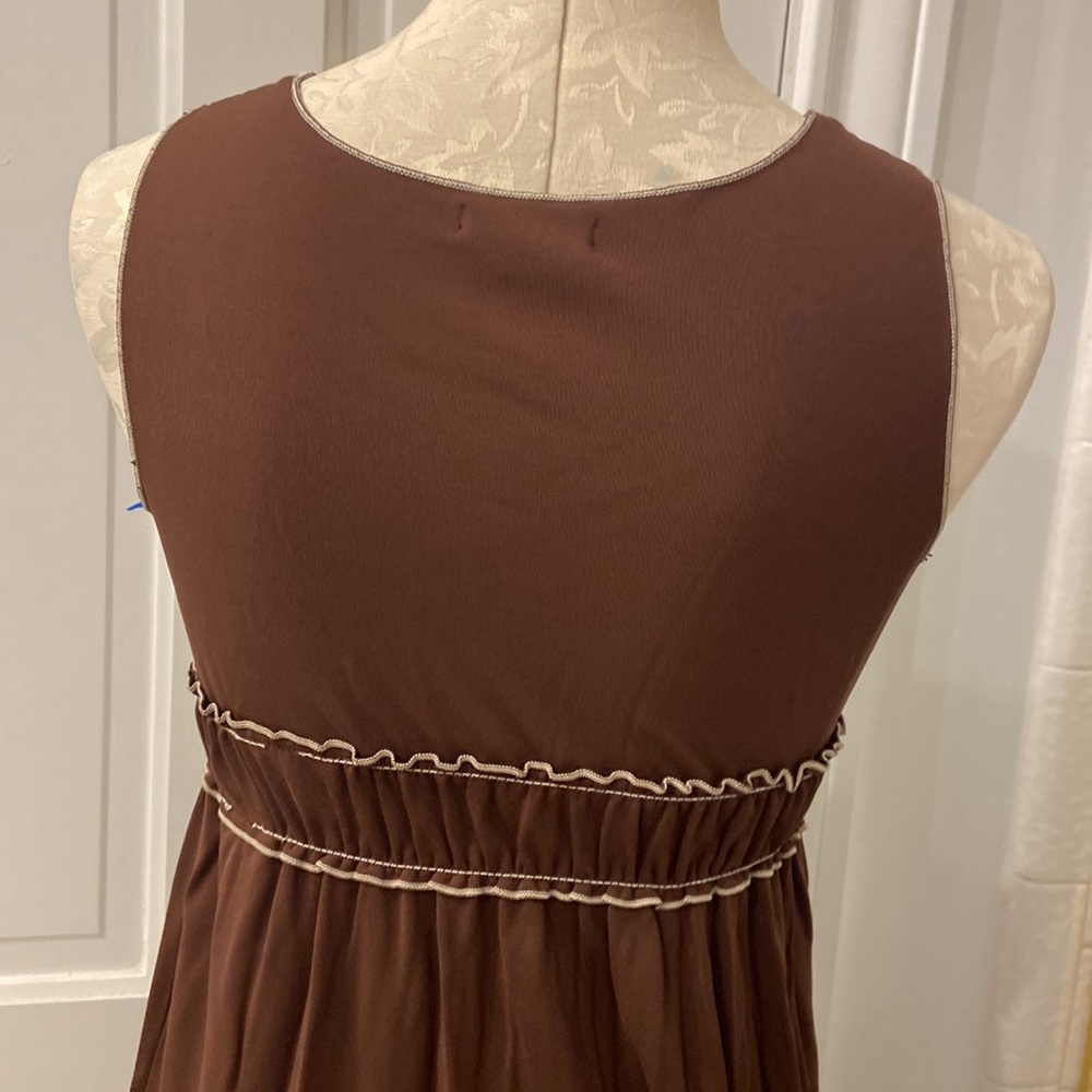 BROWN DRESS - Picture 3 of 4